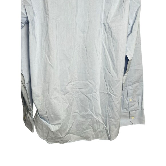 J. Crew Mens Blue Slim Untucked Performance‎ Button Down Dress Shirt Size XL - Picture 14 of 15
